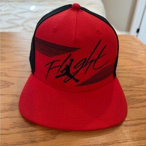 Red and Black Flight Cap